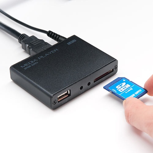 メディアプレーヤー(HDMI・MP4/FLV/MOV対応・USBメモリ/SDカード) YK
