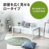 【アウトレット】ローデスク(座デスク・ローテーブル・ダークブラウン・幅100cm・奥行60cm・耐荷重30kg・木目調天板)