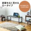 【アウトレット】ローデスク(座デスク・ローテーブル・ホワイト・幅100cm・奥行45cm・耐荷重30kg・白天板)