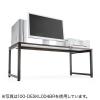 【アウトレット】ローデスク(座デスク・ローテーブル・ホワイト・幅100cm・奥行45cm・耐荷重30kg・白天板)
