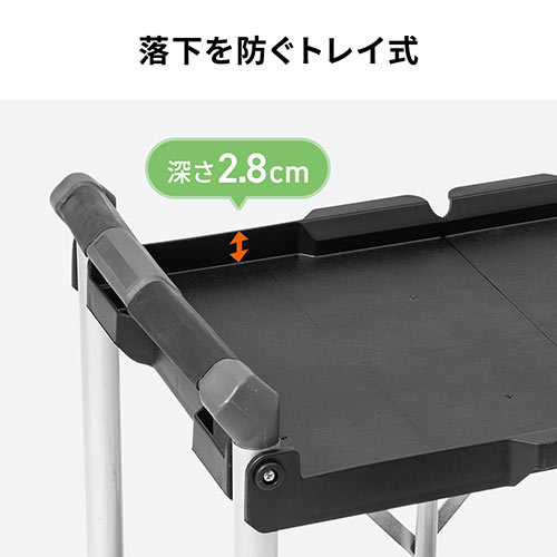 ずーやー　　2台分折りたたみ販売ワゴン②120㎝　引き取り限定 大型送料］折りたたみワゴン（1200W）: POPツール｜販促物・販促