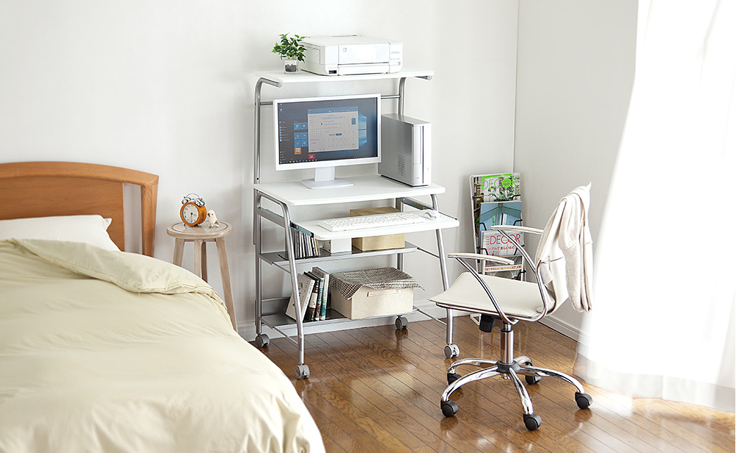 100-DESK017WNの画像
