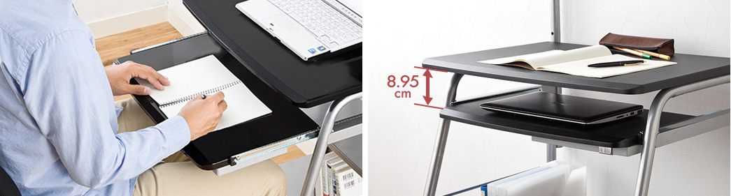 100-DESK016BKNの画像
